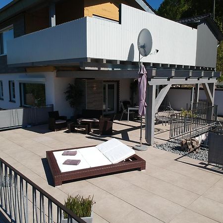 Seeblick-Ferienwohnung Im "Ferienhaus Agger-Blick" Mit Traumhafter Sonnen-Terrasse, Sauna, E-Kamin & Kajak กุมเมอร์สบาค ภายนอก รูปภาพ